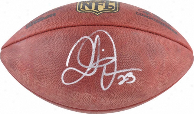 Quentin Jammer Autographed Football