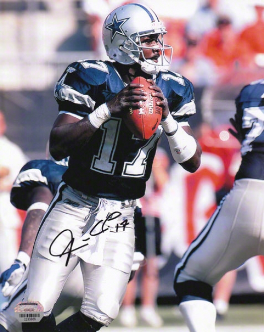 Quincy Carter Dallas Cowboys 8x10 Autographed Photograph