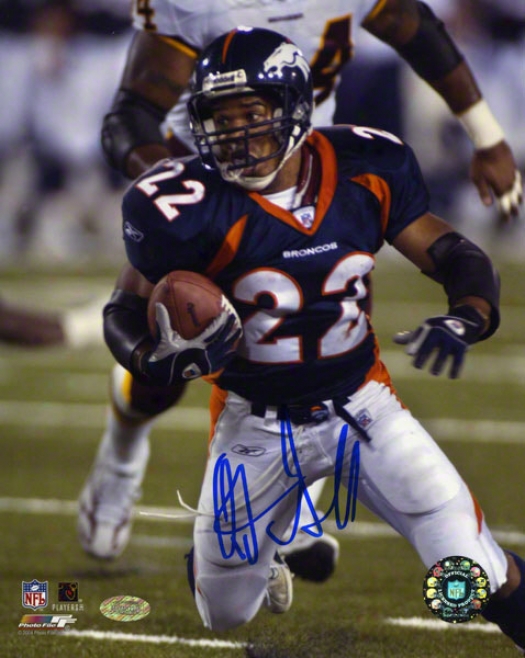 Quinten Griffen Denver Broncos 8x10 Autographed Photograph