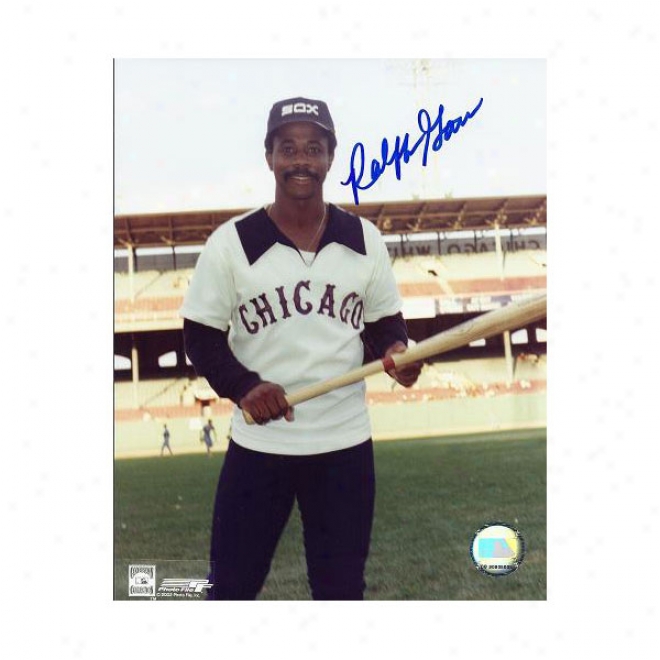 Ralph Garr Autographed Chicago White Sox 8x10 Photo