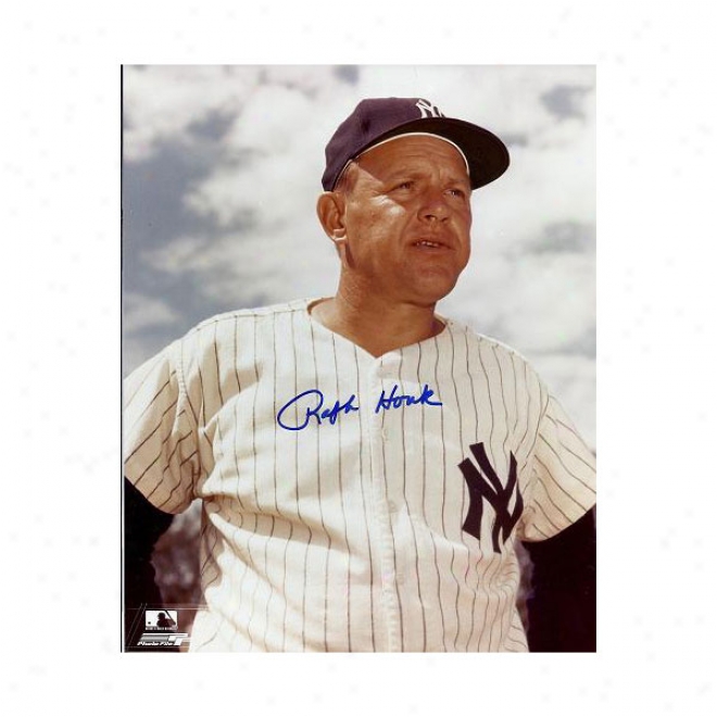 Ralph Houk Autographed New York Yankees 8x10 Photo
