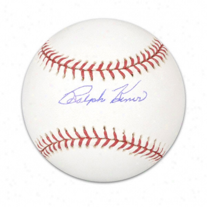 Ralph Kiner Autographed Baseball