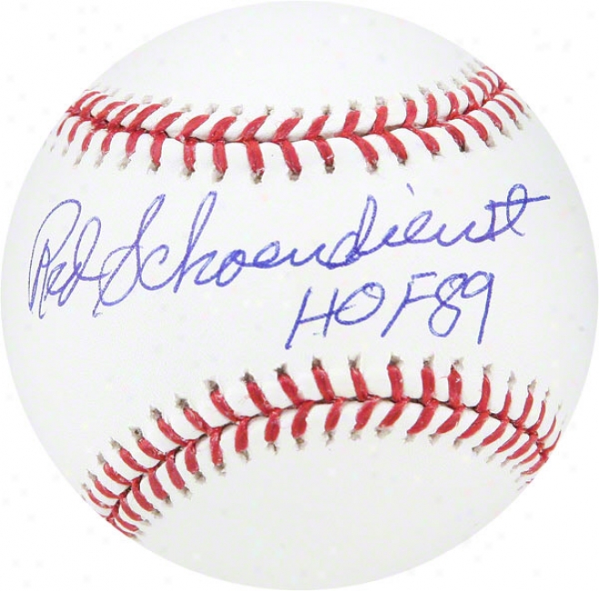 Red Scheondienst St. Louis Cardinals Baseball W/ Inscription &quothof 89&quot