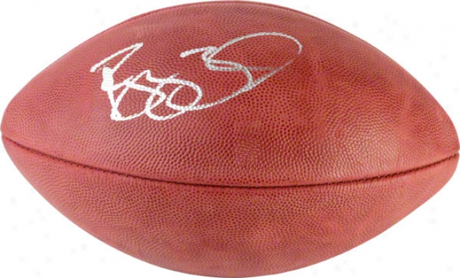 Reggie Bush Autographed Football  Details: Wilson Nfl Game Ball
