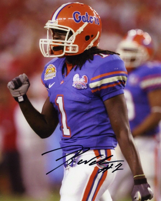 Reggie Nelson Florida Gators Autographed 8x10 Photo