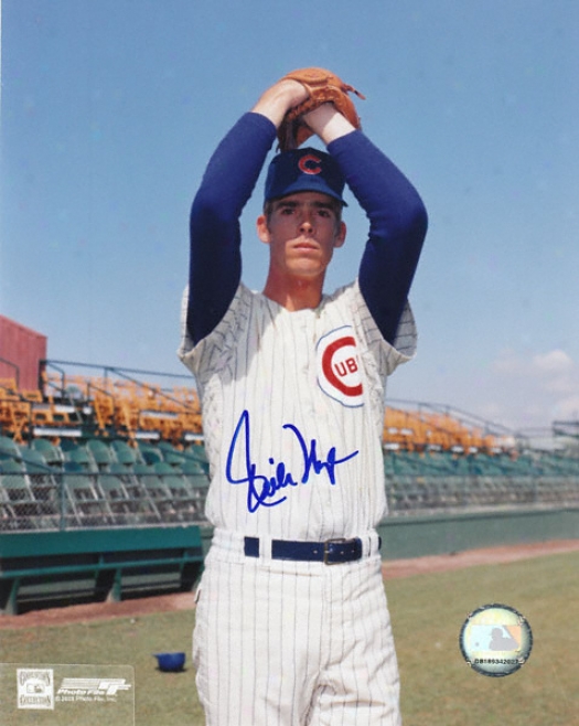 Rich Nye Chicago Cubs Autographed 8x10 Photo