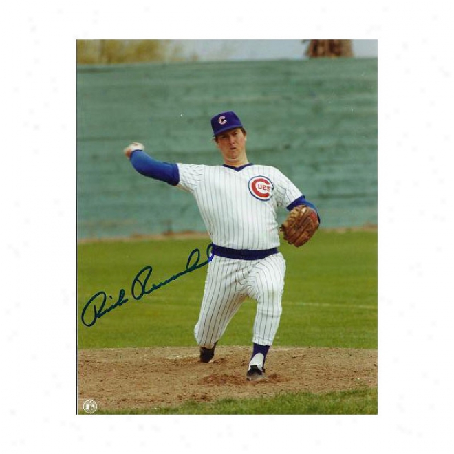 Rick Reuschel Autogrpahed Chicago Cubs 8x10 Photo