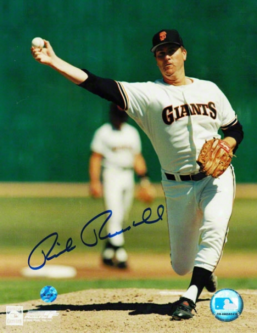 Rick Reuschel San Francisco Gants Autographed 8x10 Photo