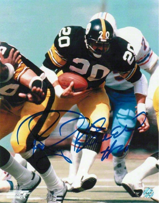 Rocky Bleier Pittsburgh Steelers Autographed 16x20 Photo Vs Oilers