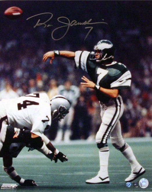 Ron Jaworski Philadelphia Eagles Autographed 16x20 Photo