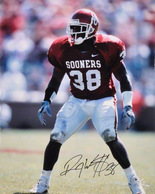 Roy Williams Oklahoma Sooners Autographed 16x20 Photo