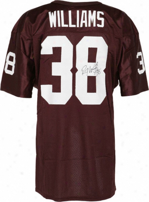 Roy Williams Oklahoma Sooners Autogeaphed Wilson Maroon Jersey