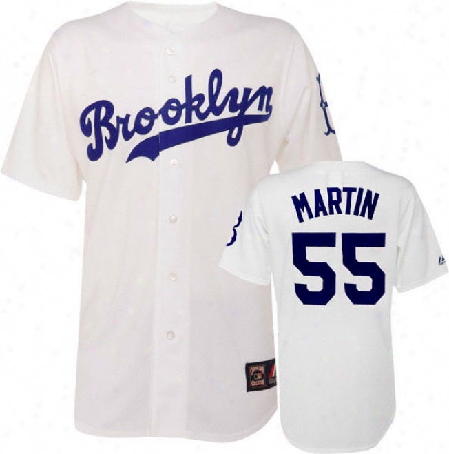 Russell Martin Brooklyn Dodgers Cooperstown Replica Jersey