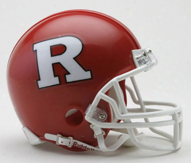 Rutgers Scarlet Knights Riddell Mini Helm