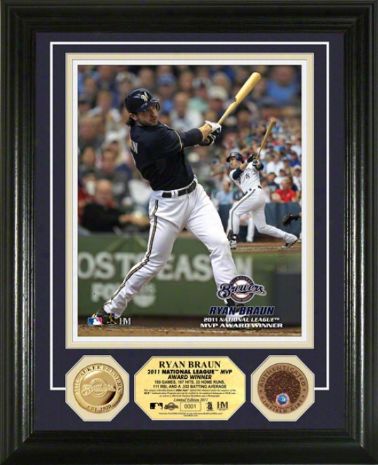 Ryan Braun 2011 N.l Mvp Photo Mint