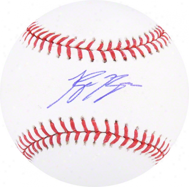Ryan Braun Autographed Baseball