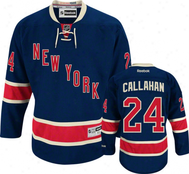 Ryan Callahan Jersey: Reebok Alternate #24 New York Rangers Premier Jersey
