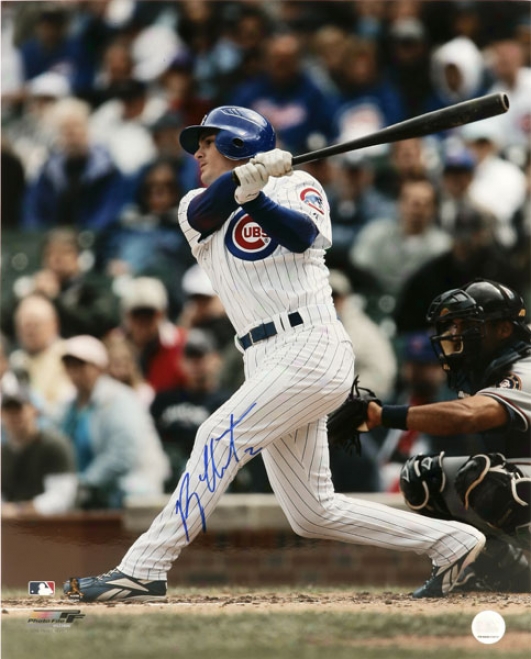 Ryan Theriot Chicago Cubs Autographed 16x20 Photo