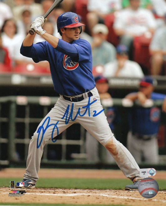 Ryan Theriot Chicago Cubs Autographed 8x10 Photograph