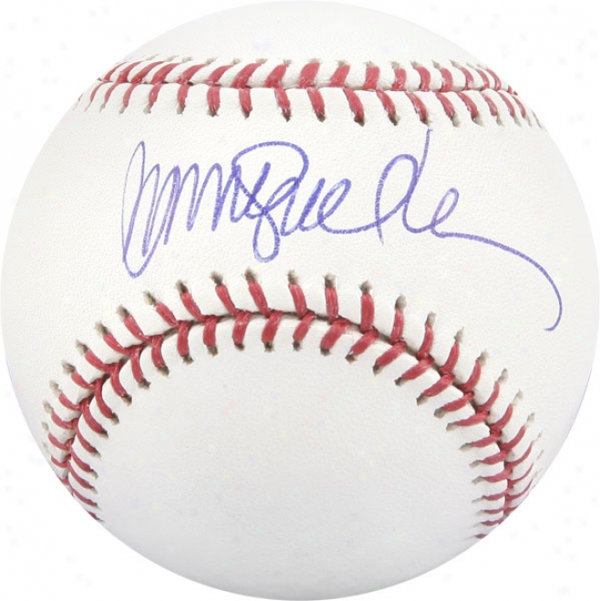 Ryne Sandberg Autographed Baseball