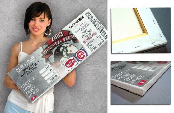 Sammy Sosa Chicago Cubs - 500th Hr - Sammy Sosa 500th Home Run Mega Ticket