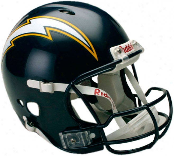 San Diego Chargers Authenttic Throwback Pro Line Revolution Riddell Entire extent Size Helmet
