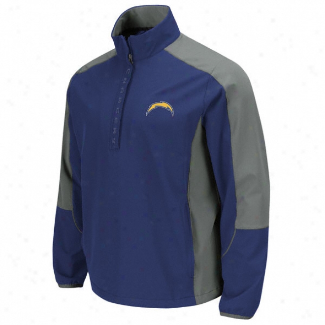 San Diego Chargers Determination 1/2 Zip Jacket