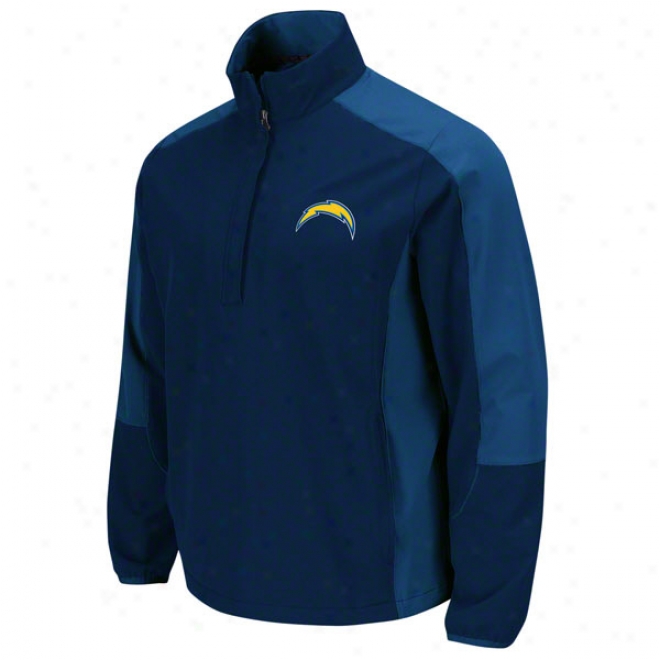 San Diego Chargers Determinarion Lightweight Performance Pull-over Jacket