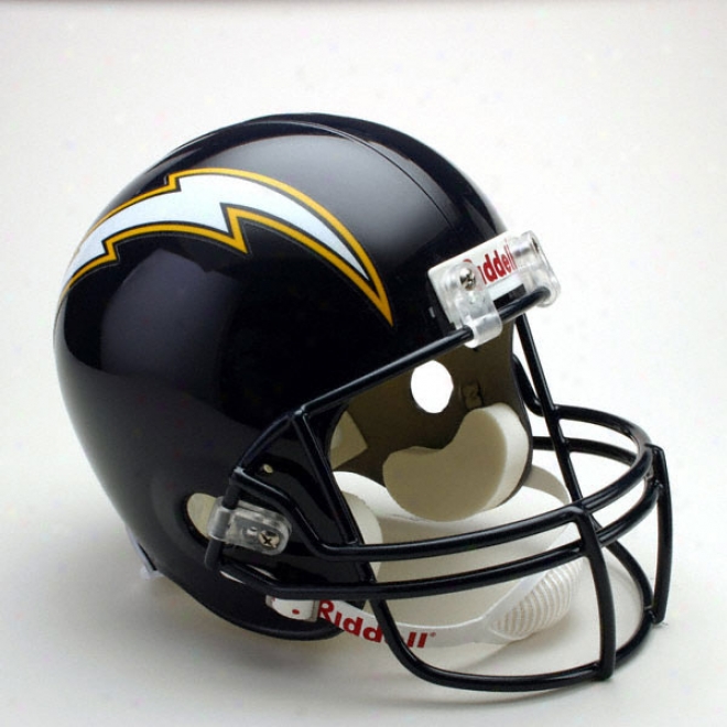 San Diego Chargers Throwback Deluxe Autograph copy Riddell Full Size Helmet