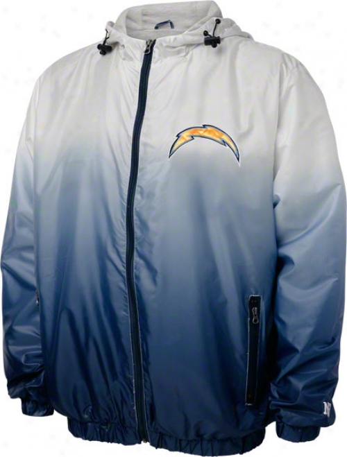 San Diego Chargers Victory Gradient Full-zip Lightweight Jacket