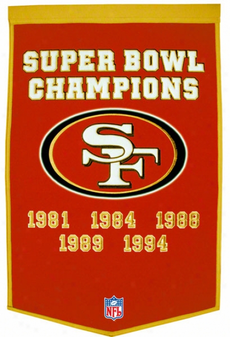 San Francisco 49ers Race of rulers Banner