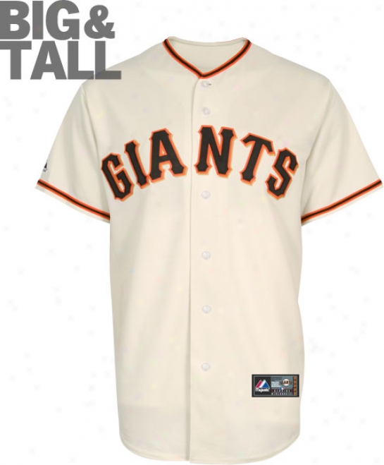 San Francisco Giants Big & Tall Hom Ivory Mlb Autograph copy Jersey