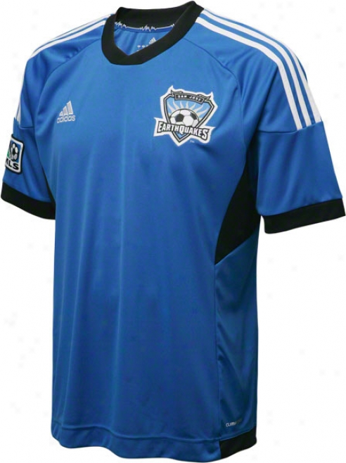 San Jose Earthquakes White Adidas Replica Away Jeesey