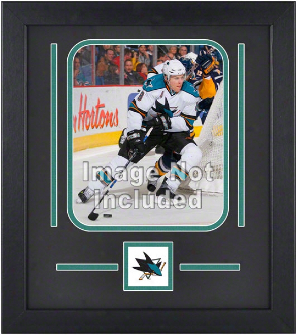 San Jose Sharks 8x10 Vertical Setup Frame With Team Logo