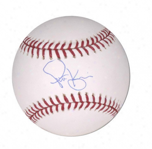 Scott Kazmir Autographed Baseball