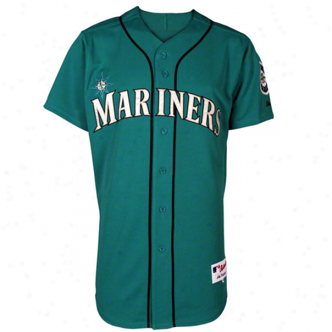 Seattlle Mariners Alternate Teal Trustworthy On-field Jersey