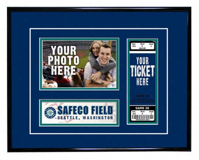 Seattle Mariners - Game Day-  Ticket Frame