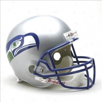 Seattle Seahawks 1983-2001 Deluxe Replica Riddell Throwback Full Size Helmet