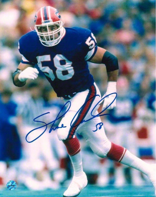 Shane Conlan Autographed Buffalo Bills 8x10 Photo