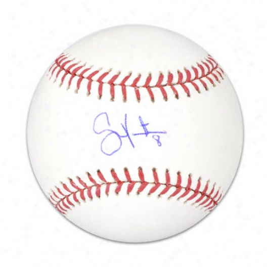 Shane Victorino Autographed Baseball