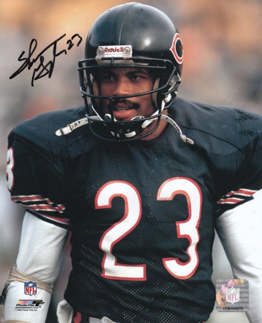 Shaun Gayle Chicago Bears Autographed 8xx10 Photograph