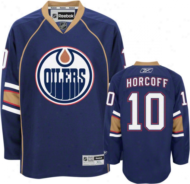 Shawn Horcoff Jersey: Reebok Alternate #10 Edmonton Oilers Premier Jersey