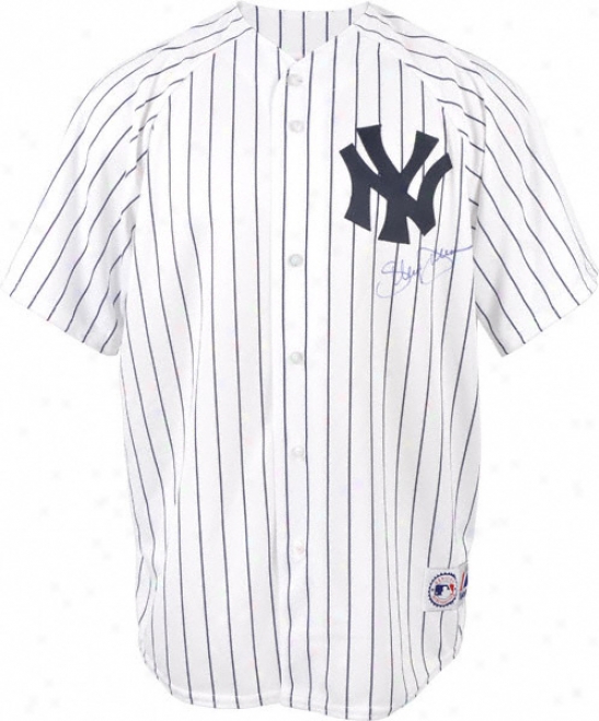 Shelley Duncan Autographed Jersey  Details: New York Yankees