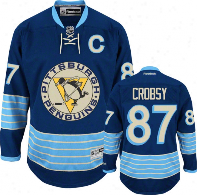 Sidney Crosby Jersey: Reebok Alternate #87 Pittsburgh Penguins Premier Jersey