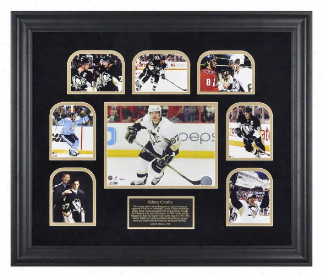 Sidney Crosby Pittsburgh Penguins 2009 Stanley Cup Championship Multi Photo Collectible