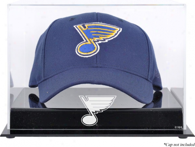 St. Louis Blues Acrylic Cap Logo Display Case