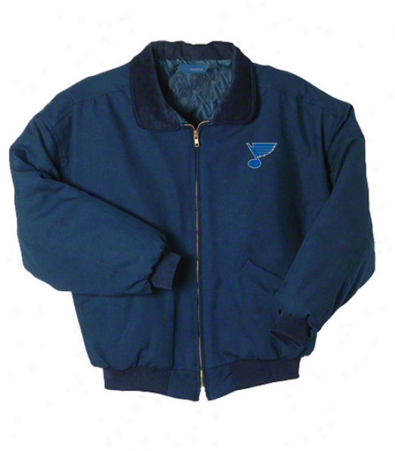 St. Louis Melancholy Jacket: Blue Reebok Saginae Jacket