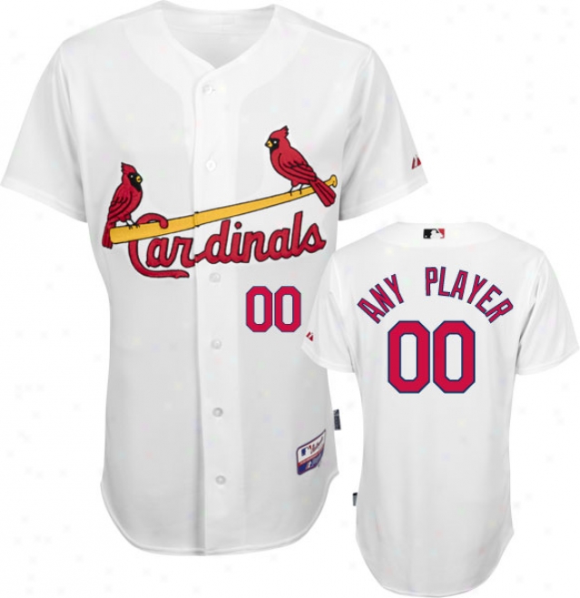 St. Louis Cardinals - Any Player - Authentiic Grow ~ Base␞ Home White On-field Jersey