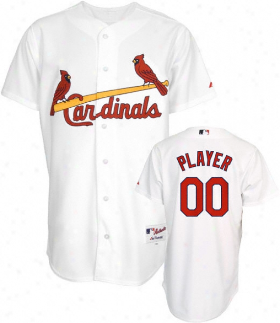 St. Louis Cardinals -any Player- Authentic Home White On-field Jersey