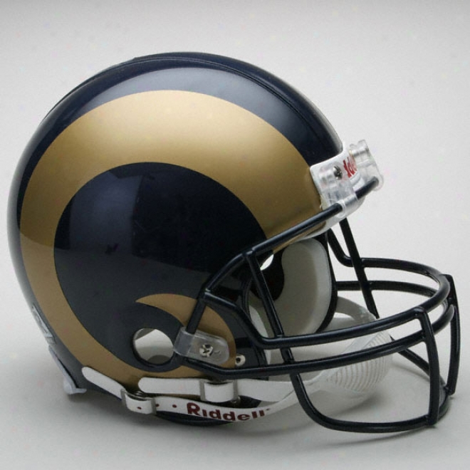 St. Louis Rams Authentic Pro Line Riddell Full Size Helmet